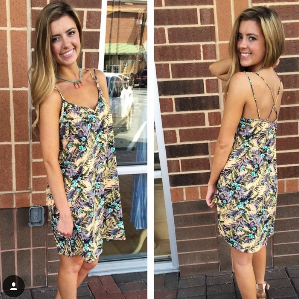 Lila Clothing Company Tropical Dress